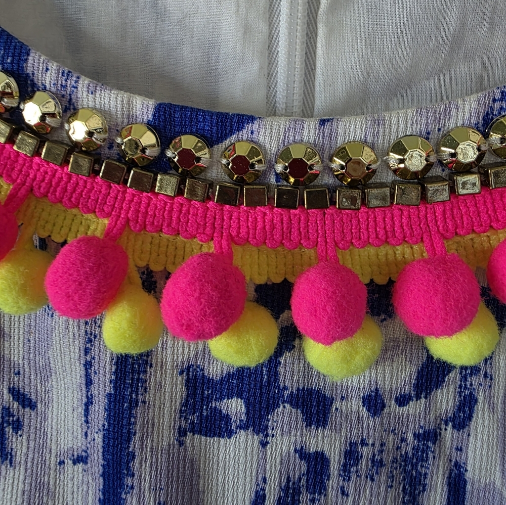 Talk About Pizazz,this Is One Sassy Lilly Pulitzer sz10 $48 - Picture 5 of 8